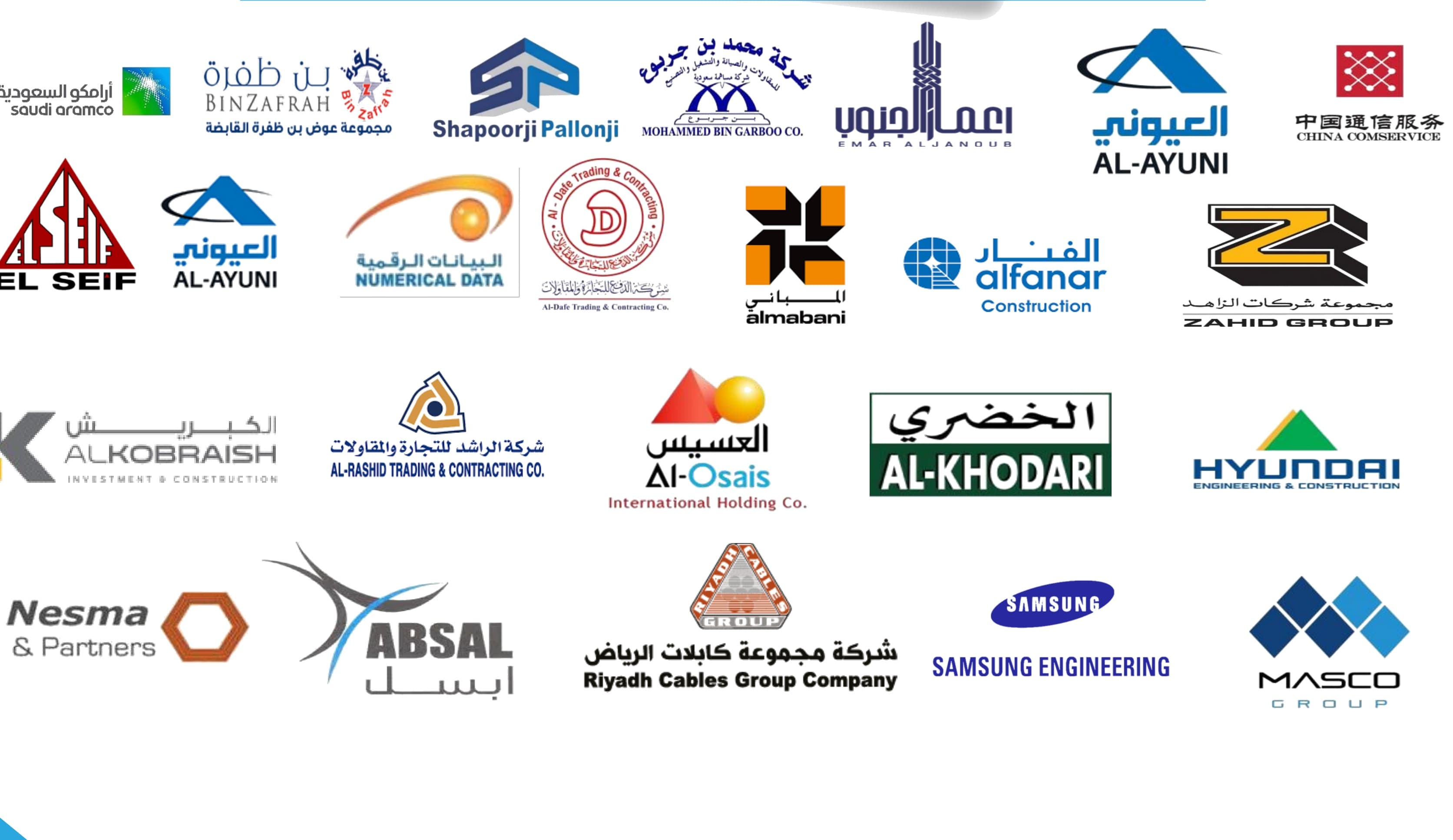 Construction and contracting clients of Fast Tech Solutions